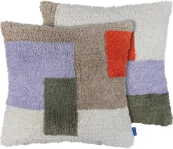 Mette Ditmer Brick Tufted Pude, , 50x50 cm* Puder