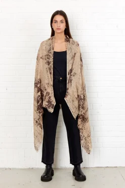 Bella Ballou Brocade Tørklæde,*Dame Halstørklæder & Tørklæder