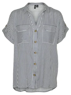 Hot Vero Moda Bumby Skjorte, , L India Ink