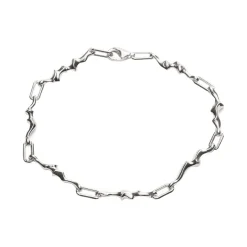 Best Camille Brinch Burning Flames Armbånd, , 18 cm Silver