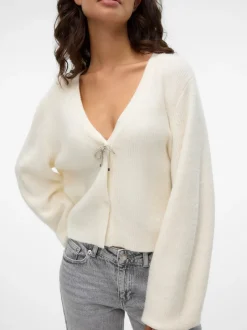 Vero Moda Caia Bow Cardigan, , L*Dame Cardigans
