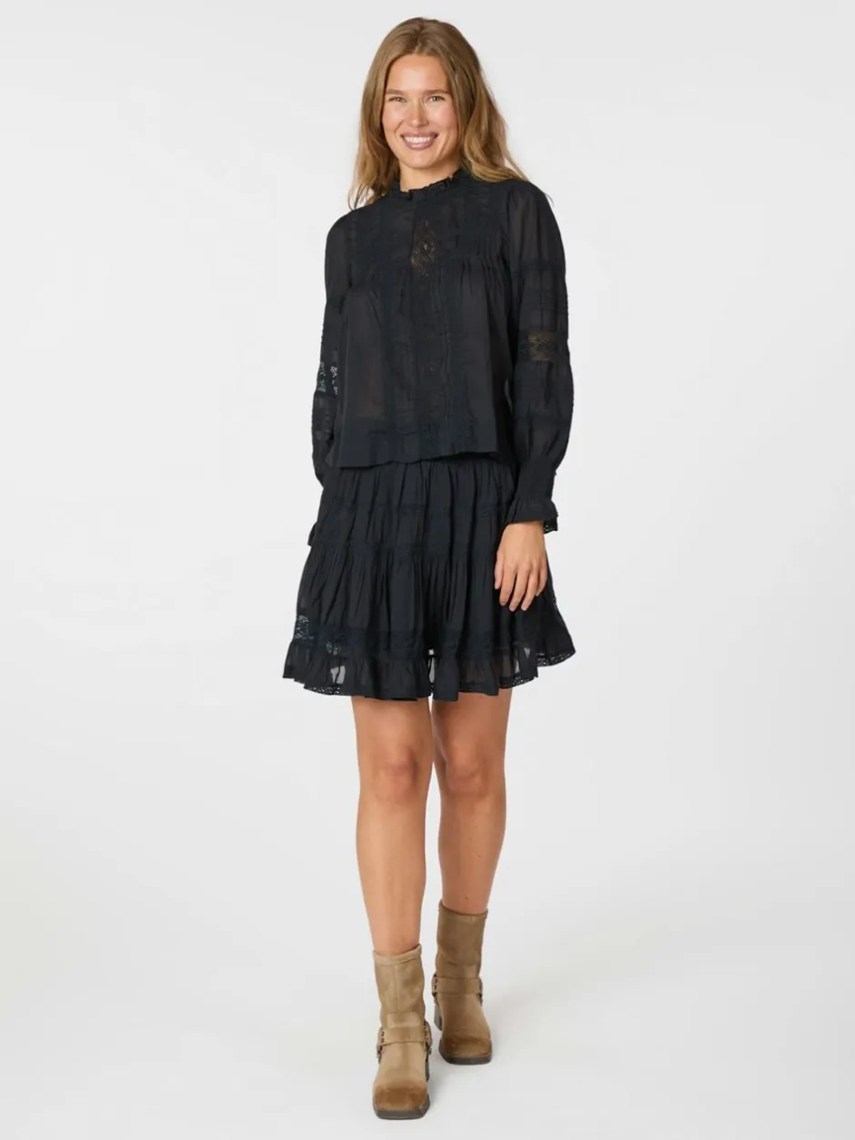 Neo Noir Callia S Voile Nederdel, , 38*Dame Nederdele