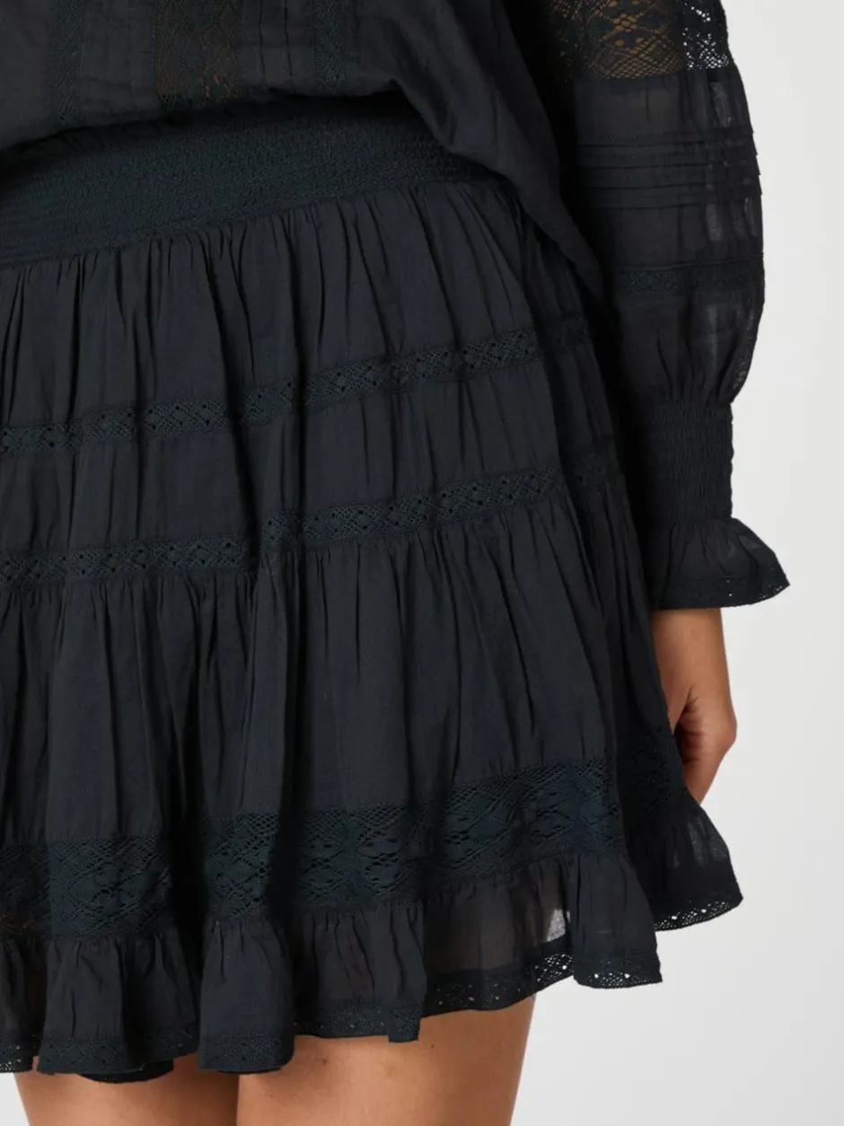 Neo Noir Callia S Voile Nederdel, , 38*Dame Nederdele