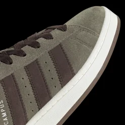 Discount Adidas Campus 00s Sneakers, , 40 2/3 Olive Strata/Dark Brown/White