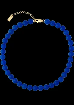 Outlet House Of Vincent Candy Coral Halskæde, , 37-42 cm Gold Plated/Dark Blue