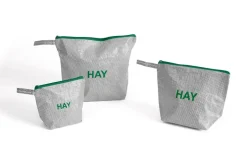 Outlet HAY Candy Mono 3-pak Toilettaske, Grey