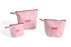 HAY Candy Mono 3-pak Toilettaske,*Dame Toilettasker|Toilet- & Makeuptasker