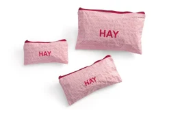 Outlet HAY Candy Mono 3-pak Toilettaske, Light Pink