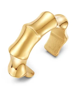New Edblad Cane Armring, , Large Gold Plated