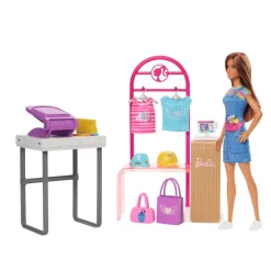 Barbie Career Krea Og Salg Butik*Børn Dukker & Tilbehør