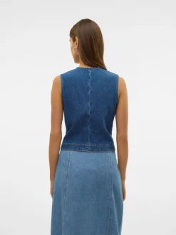 Vero Moda Carley Rhinetone Vest, , M*Dame Veste