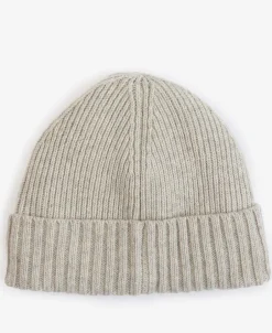 Barbour Carlton Beanie, , One size Grey Stone