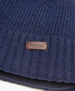 Discount Barbour Carlton Beanie, , One size Navy