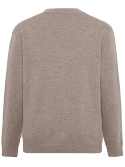 Best Knowledge Cotton Apparel Cashmere Knit Cardigan, , XXL Kelp Melange
