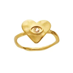 Hot Maanesten Cassia Ring, , 57 Gold Plated