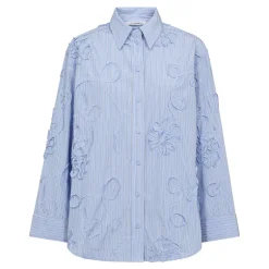 Co'Couture CavierCC Avy Stripe Skjorte, , M*Dame Bluser & Skjorter