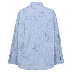 Co'Couture CavierCC Avy Stripe Skjorte, , M*Dame Bluser & Skjorter