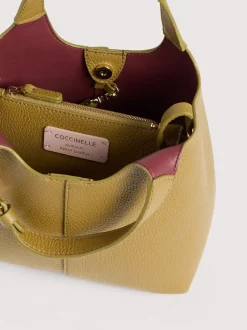 Hot Coccinelle C-Easy Small Håndtaske, Seagrass