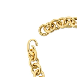New Sif Jakobs Jewellery Chain Carrara Armbånd, , 18 cm Gold Plated