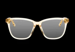 New MessyWeekend Charlie Blue Light Briller, , One size Champagne