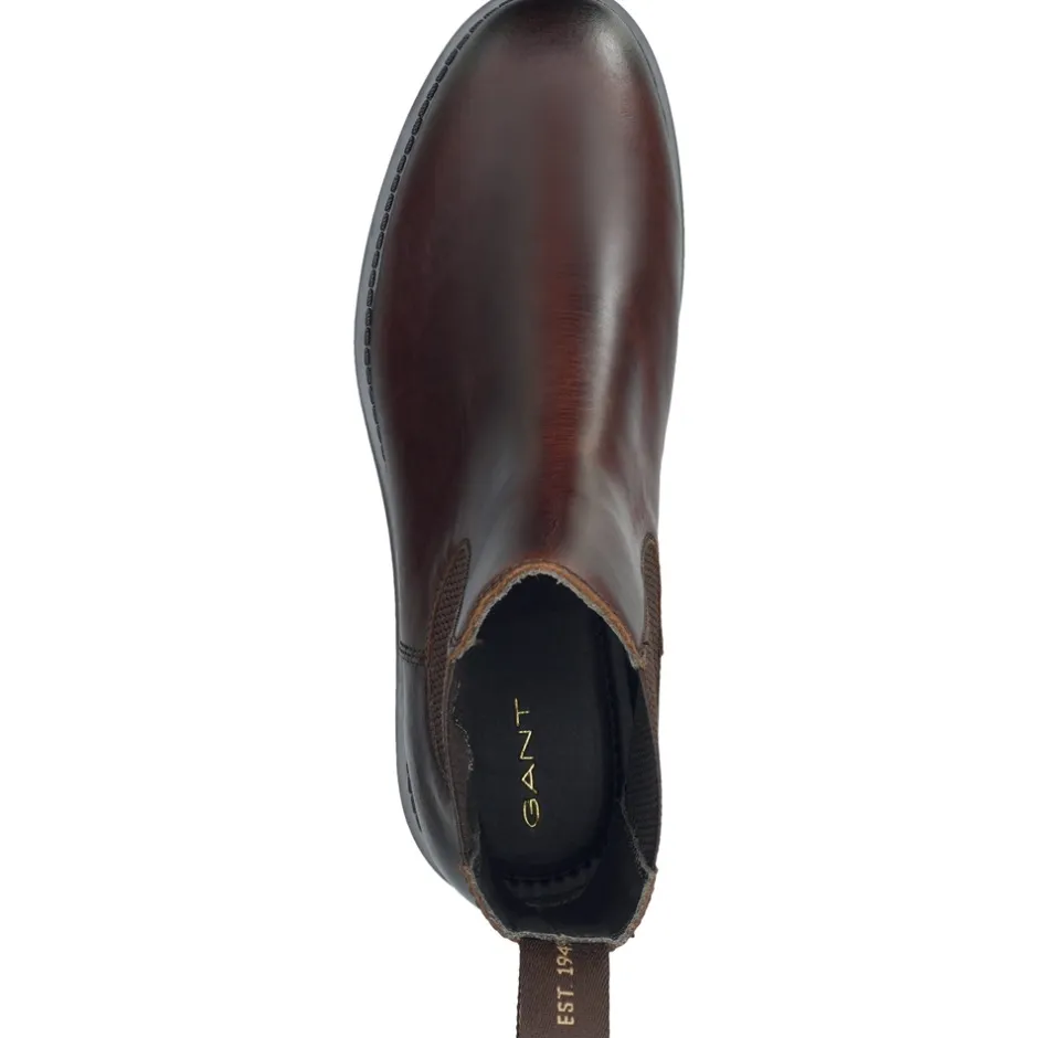 Outlet GANT Chelseastøvler, , 44 Dark Brown