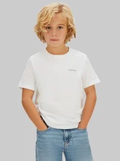 Outlet Calvin Klein Chest Logo T-shirt, , 140 cm Bright White