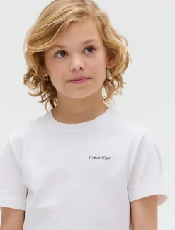 Outlet Calvin Klein Chest Logo T-shirt, , 140 cm Bright White