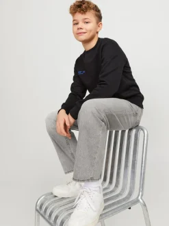 Jack & Jones Junior Chris Original 928 Jeans, , 164 cm Grey Denim