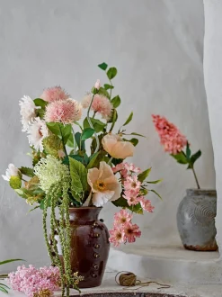 Best Bloomingville Chrysantemum Kunstig Blomst, Rosa