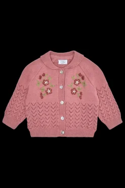 Outlet Hust & Claire Cilja Embroidery Cardigan, , 92 cm Dry Rose