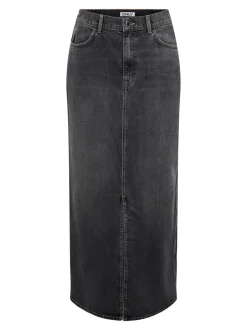 Hot ONLY Cilla Nederdel, , S Washed Denim