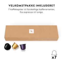 Hot Nespresso Citiz Platinum&Milk Kaffemaskine, Steel