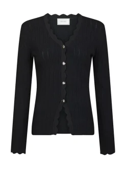 Neo Noir Clara Stitch Knit Bluse, , 38*Dame Strik & Sweatshirts