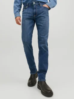 Discount Jack&Jones Clark Jeans, , W33/L34 Blue Denim