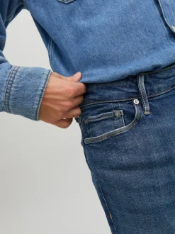 Discount Jack&Jones Clark Jeans, , W33/L34 Blue Denim