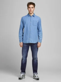 Discount Jack&Jones Clark Original 278 Jeans, , W30/L32 Blue Denim