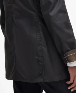 Clearance Barbour Classic Beadnell Wax Jakke, , 38 Olive
