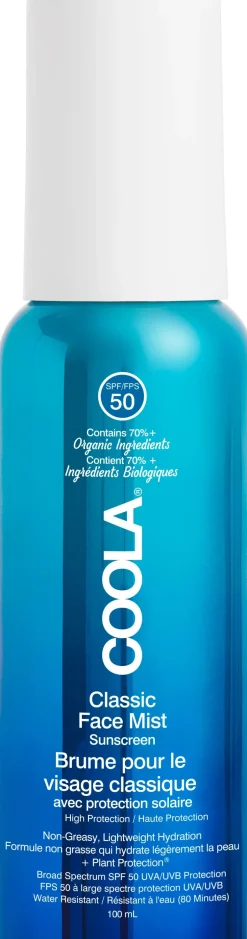 Coola Classic Face Mist, SPF 50, 100 ml* Solbeskyttelse