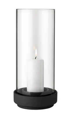 Online Stelton Classic Hurricane Lanterne, , 14x28,5x14 cm Sort