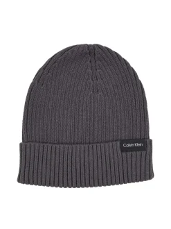 Calvin Klein Classic Rib Beanie, , One size* Huer & Kasketter