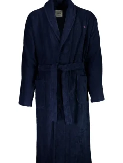 Bison Classic Terry Morgenkåbe, Dark Blue, XXL* Nattøj