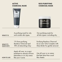 Best Origins Clear Improvement Rich Purifying Charcoal Mask, 30 ml