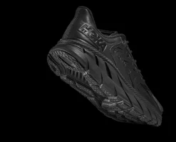 Clearance Hoka Clifton LS Sneakers, , 41 1/3 Black/Asphalt