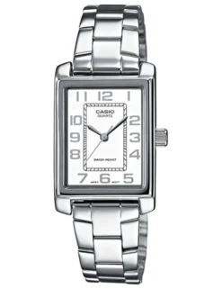 New Casio Collection LTP-1234PD-7BEG Dameur, , 21 mm Silver