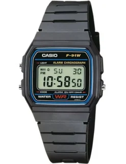 Casio Collection Timeless F-91W-1YEG Digitalur, , 33 mm*Dame Ure
