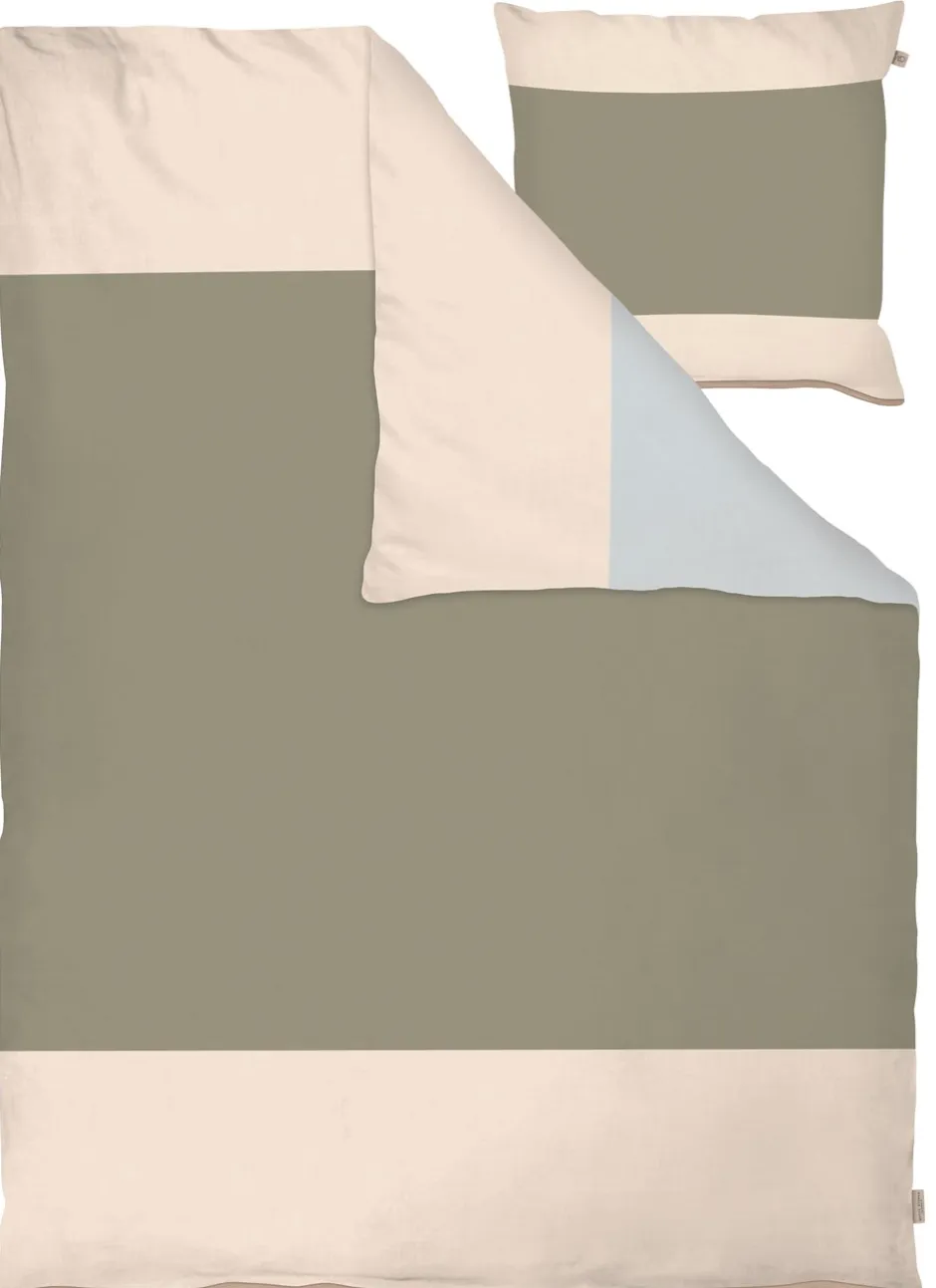 New Mette Ditmer Colore Sengetøj, , 140x200 cm Olive