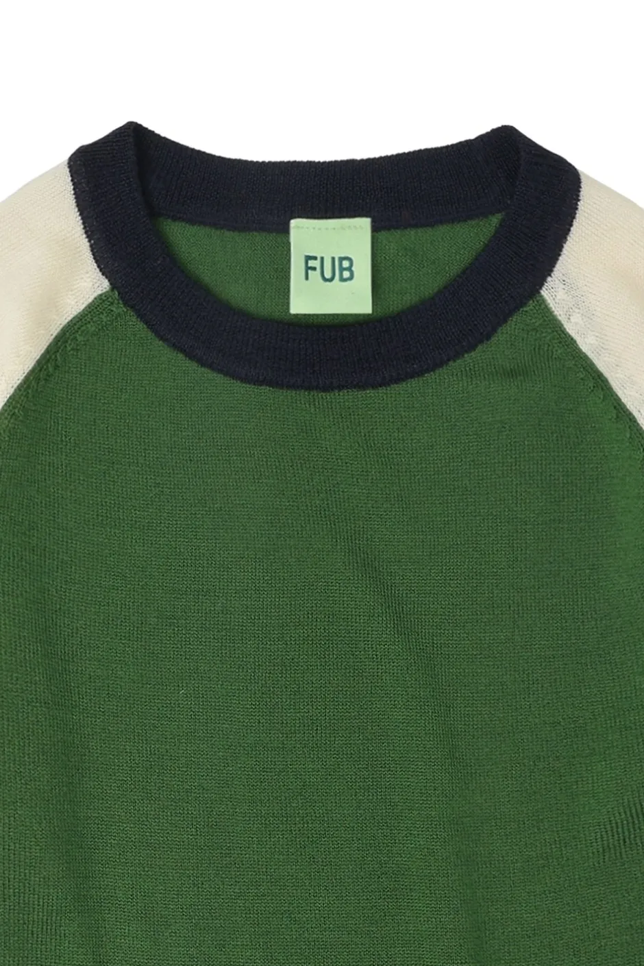 FUB Colour Block Strik Bluse, , 90 cm*Børn Bluser