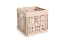 Clearance HAY Colour Crate Cube Kasse, Powder
