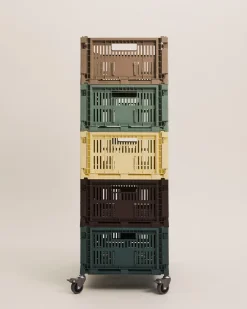 New HAY Colour Crate Large Kasse, Dark Green