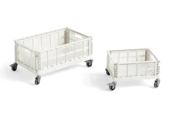 HAY Colour Crate Large 4-pak Hjul* Kurve & Andet Tilbehør